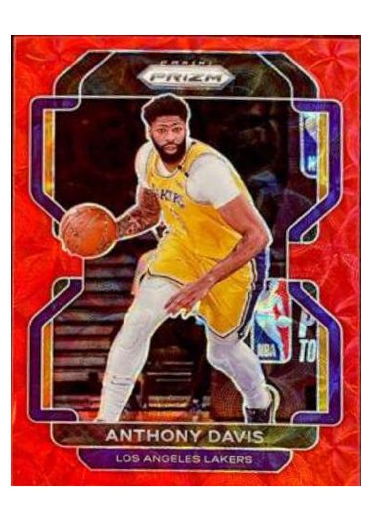 2021-22 Panini Prizm Base Set Anthony Davis #53 card