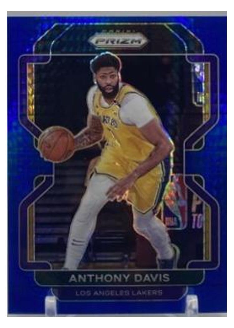 2021-22 Panini Prizm Base Set Anthony Davis #53 card