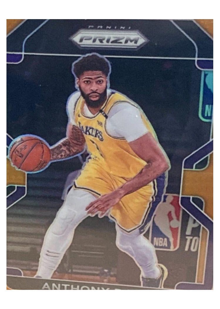 2021-22 Panini Prizm Base Set Anthony Davis #53 card