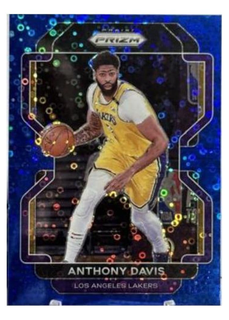 2021-22 Panini Prizm Base Set Anthony Davis #53 card