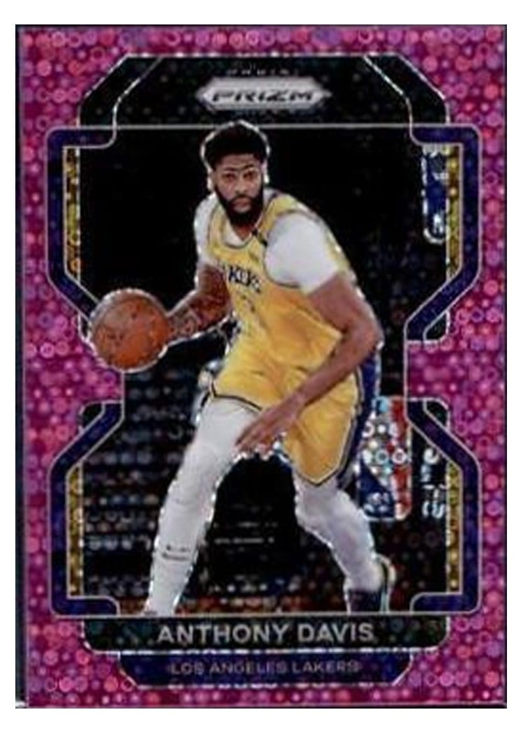 2021-22 Panini Prizm Base Set Anthony Davis #53 card