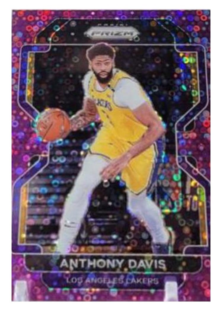 2021-22 Panini Prizm Base Set Anthony Davis #53 card