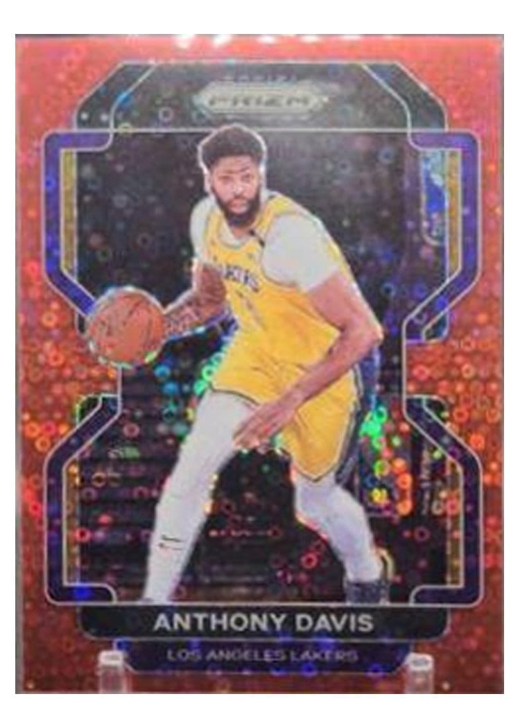 2021-22 Panini Prizm Base Set Anthony Davis #53 card