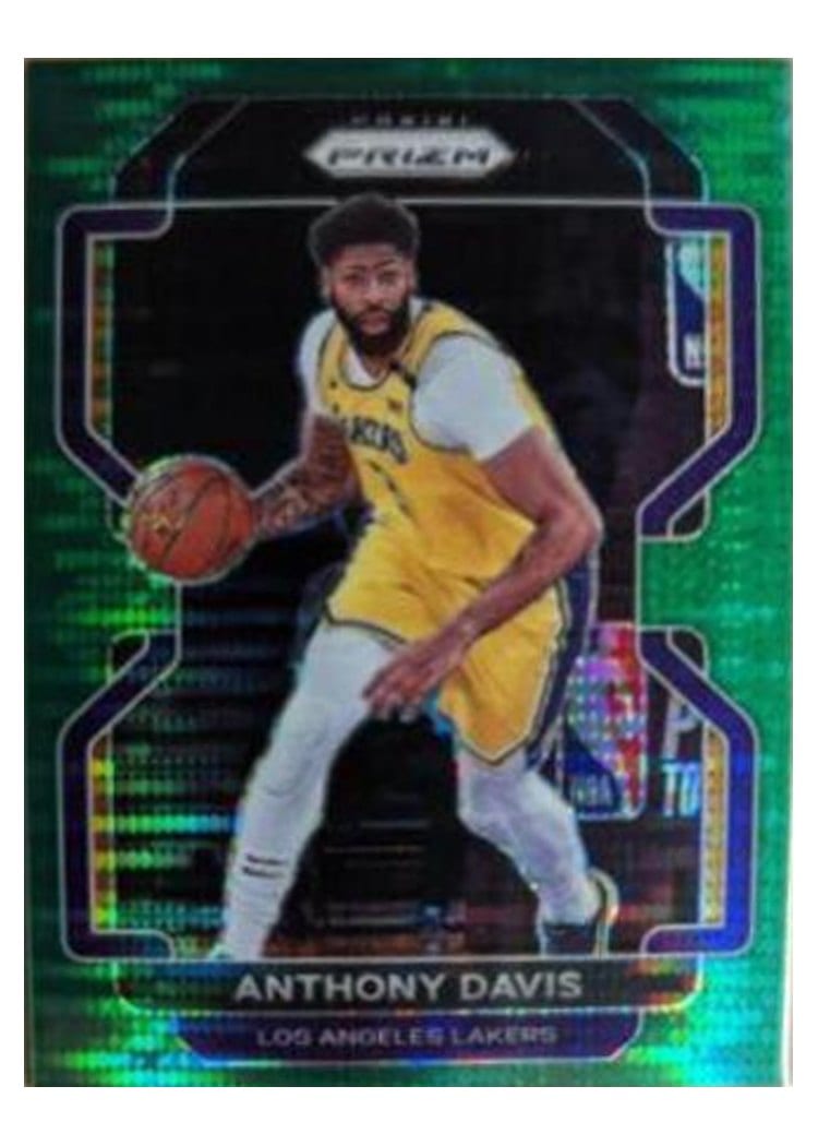 2021-22 Panini Prizm Base Set Anthony Davis #53 card