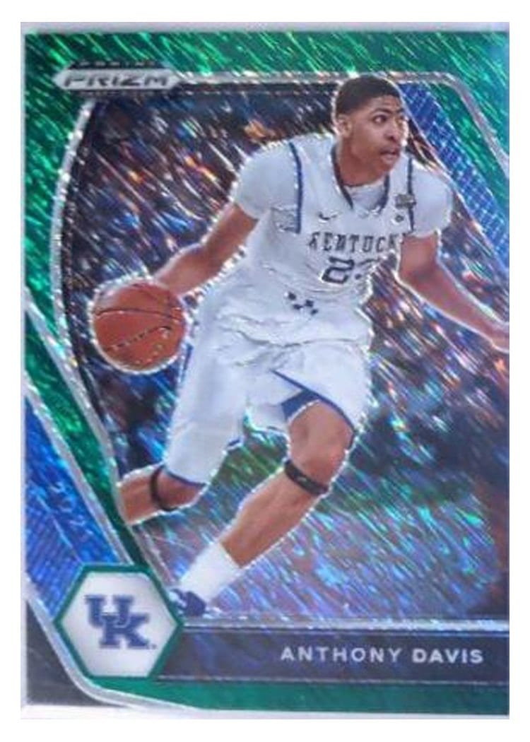 2021-22 Panini Prizm Base Set Anthony Davis #53 card