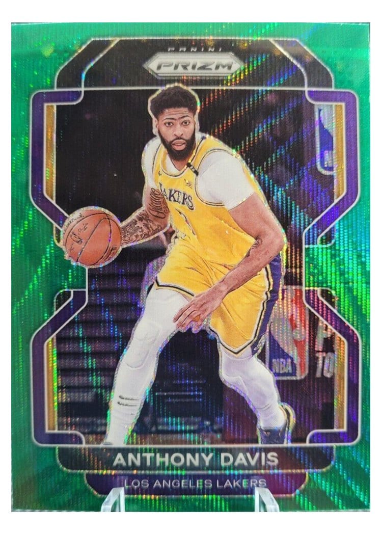 2021-22 Panini Prizm Base Set Anthony Davis #53 card