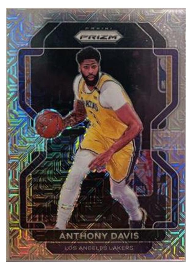 2021-22 Panini Prizm Base Set Anthony Davis #53 card