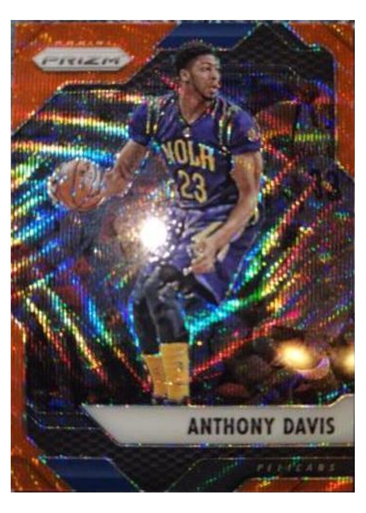 2021-22 Panini Prizm Base Set Anthony Davis #53 card