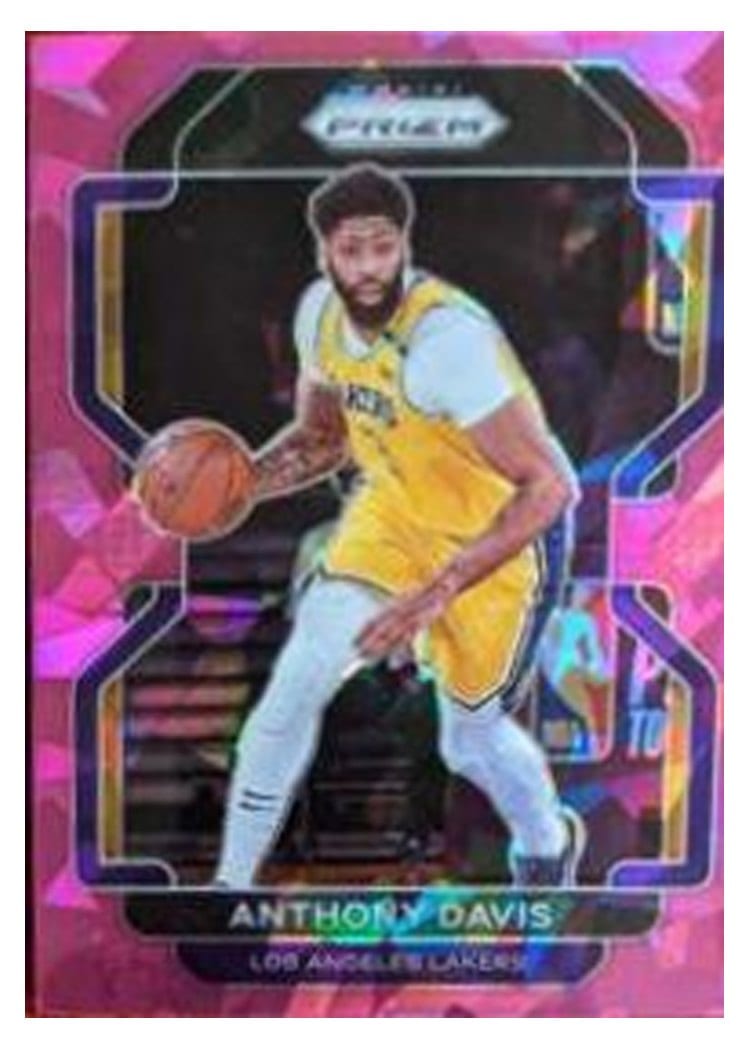 2021-22 Panini Prizm Base Set Anthony Davis #53 card