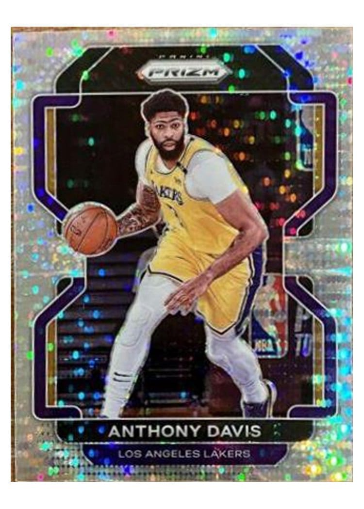 2021-22 Panini Prizm Base Set Anthony Davis #53 card