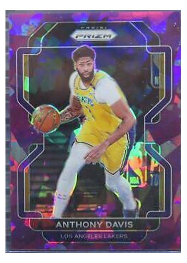 2021-22 Panini Prizm Base Set Anthony Davis #53 card