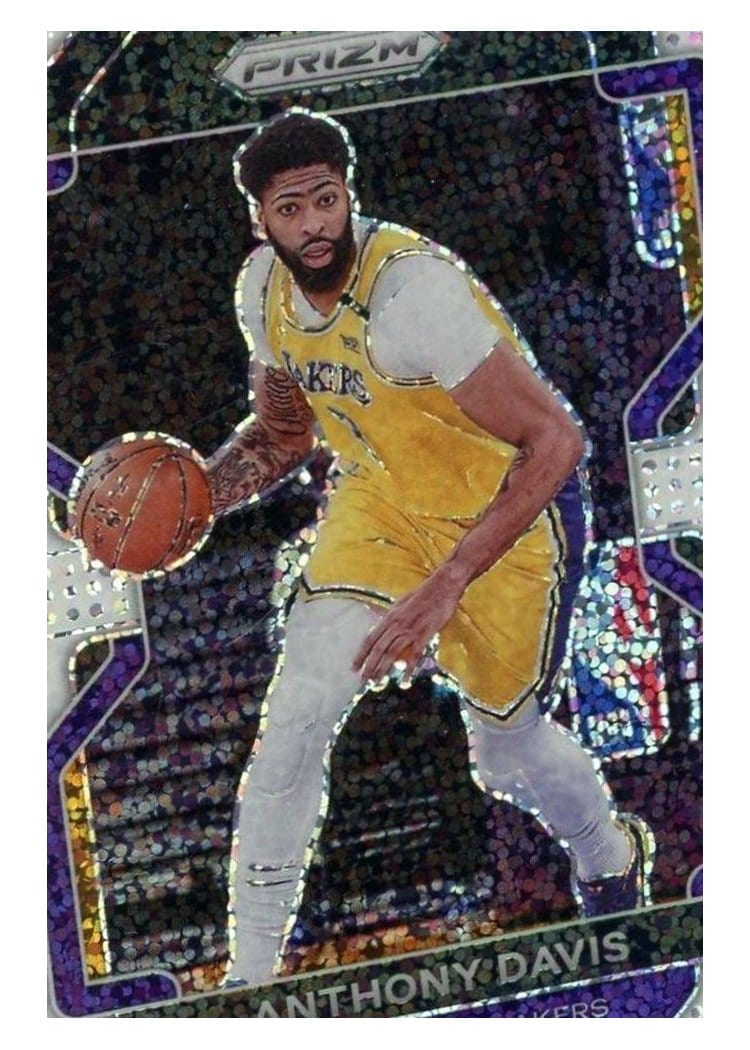 2021-22 Panini Prizm Base Set Anthony Davis #53 card