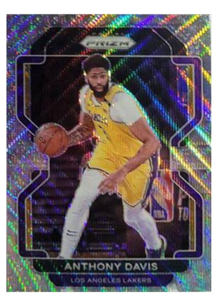 2021-22 Panini Prizm Base Set Anthony Davis #53 card