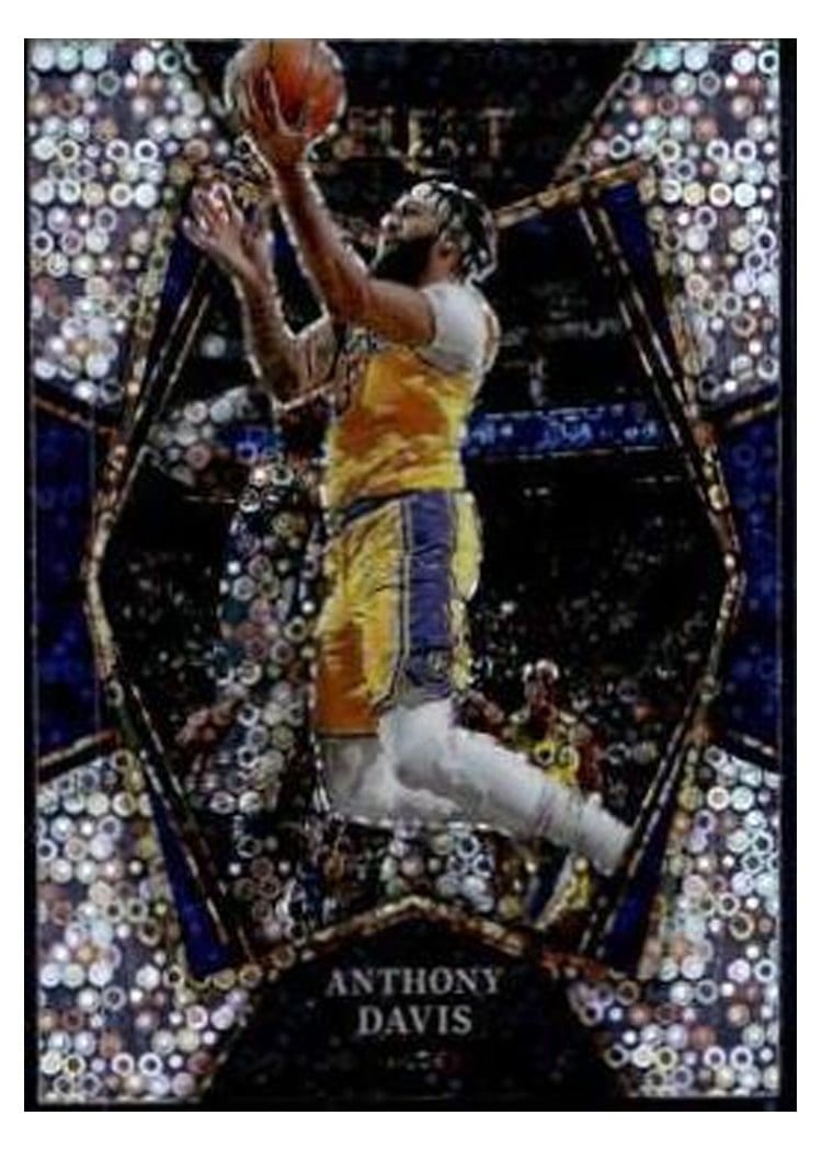 2021-22 Panini Select Base Set Anthony Davis #144 card