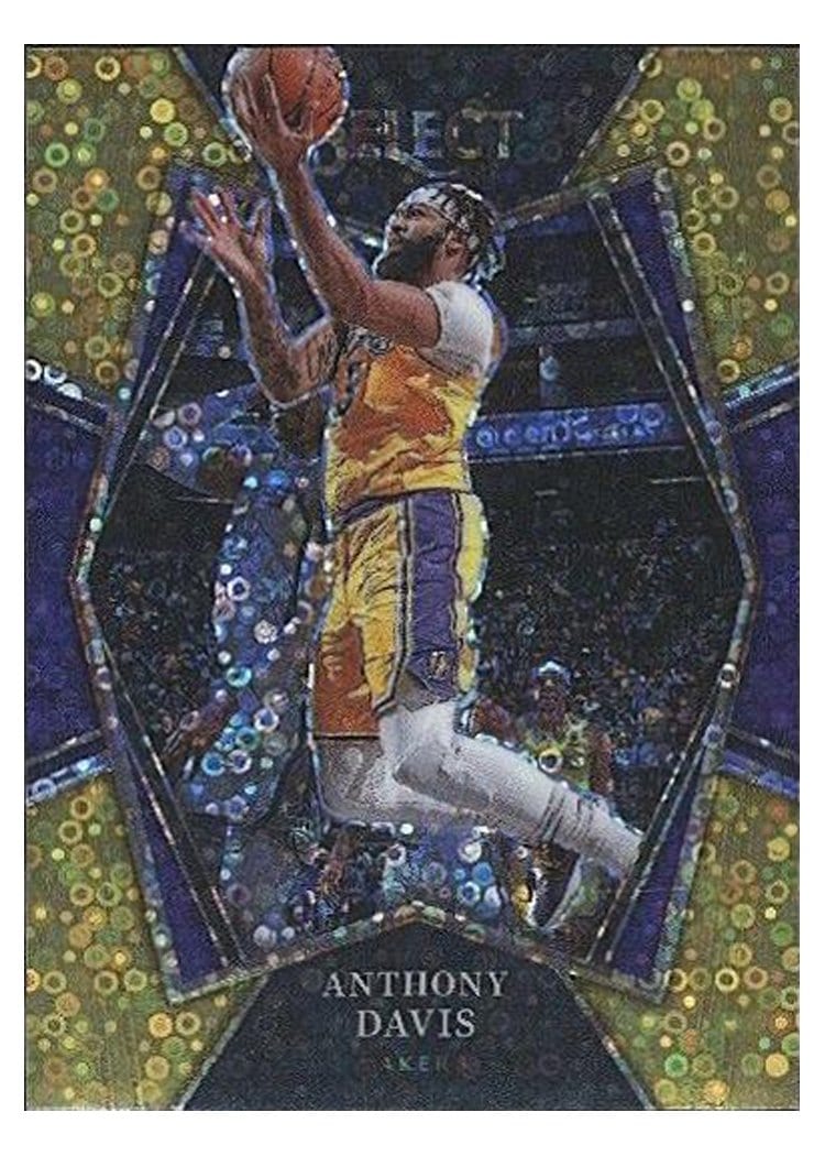 2021-22 Panini Select Base Set Anthony Davis #144 card