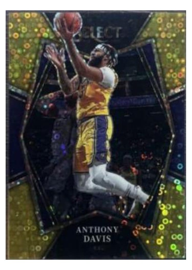 2021-22 Panini Select Base Set Anthony Davis #144 card