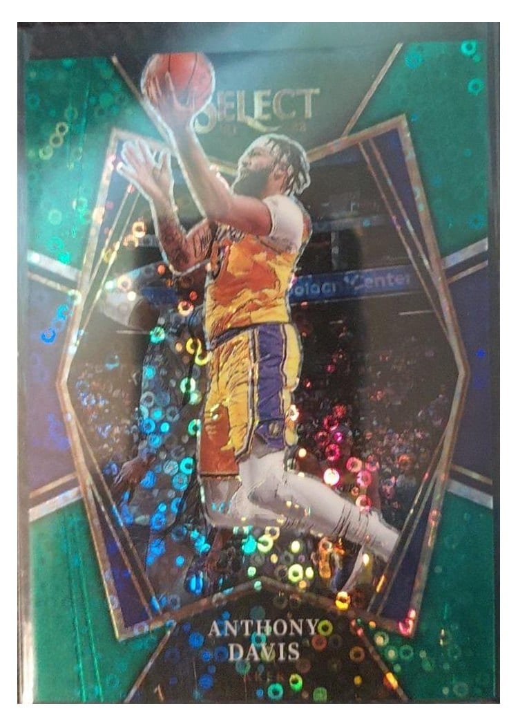 2021-22 Panini Select Base Set Anthony Davis #144 card