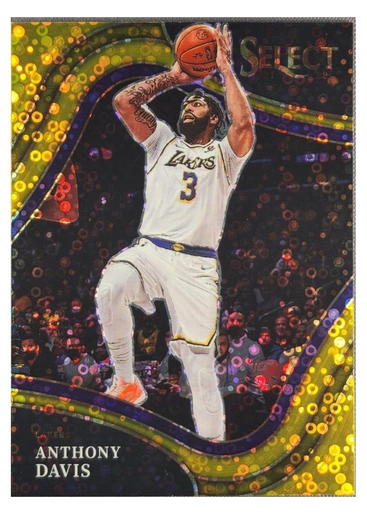 2021-22 Panini Select Base Set Anthony Davis #238 card