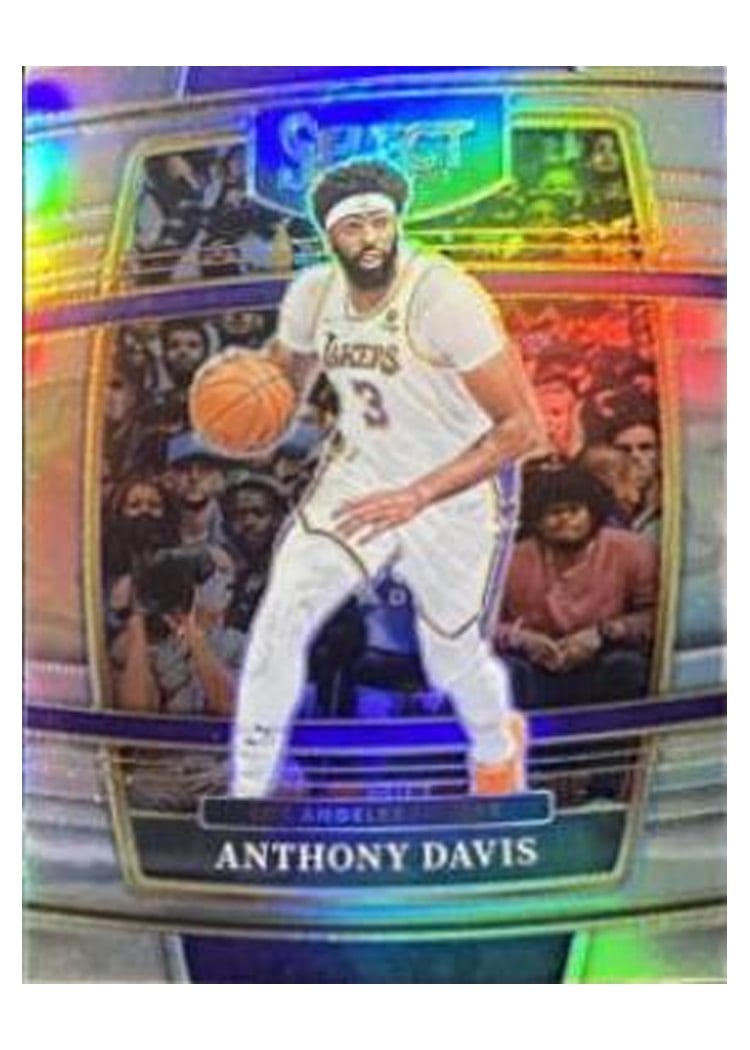 2021-22 Panini Select Base Set Anthony Davis #238 card