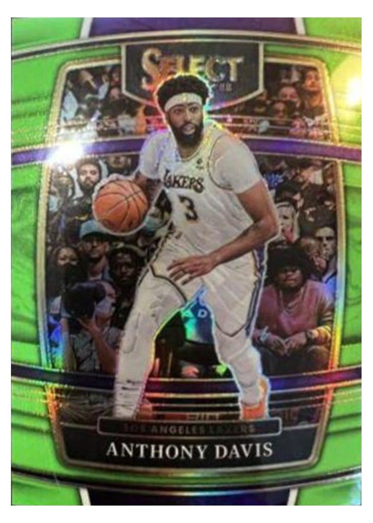 2021 Panini Select Anthony Davis #39 card