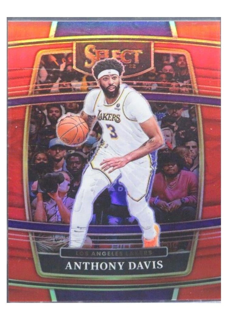 2021 Panini Select Anthony Davis #39 card