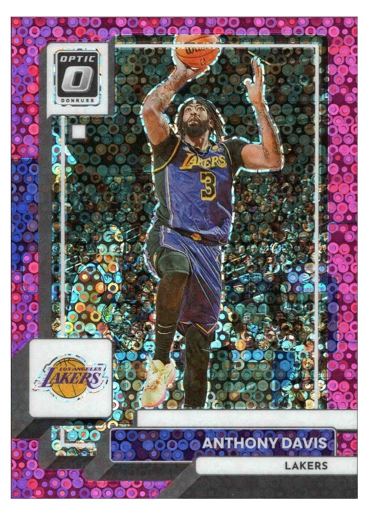 2022-23 Donruss Optic Base Set Anthony Davis #122 card