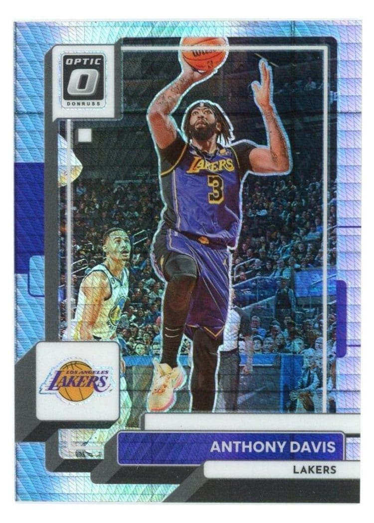 2022-23 Donruss Optic Base Set Anthony Davis #122 card