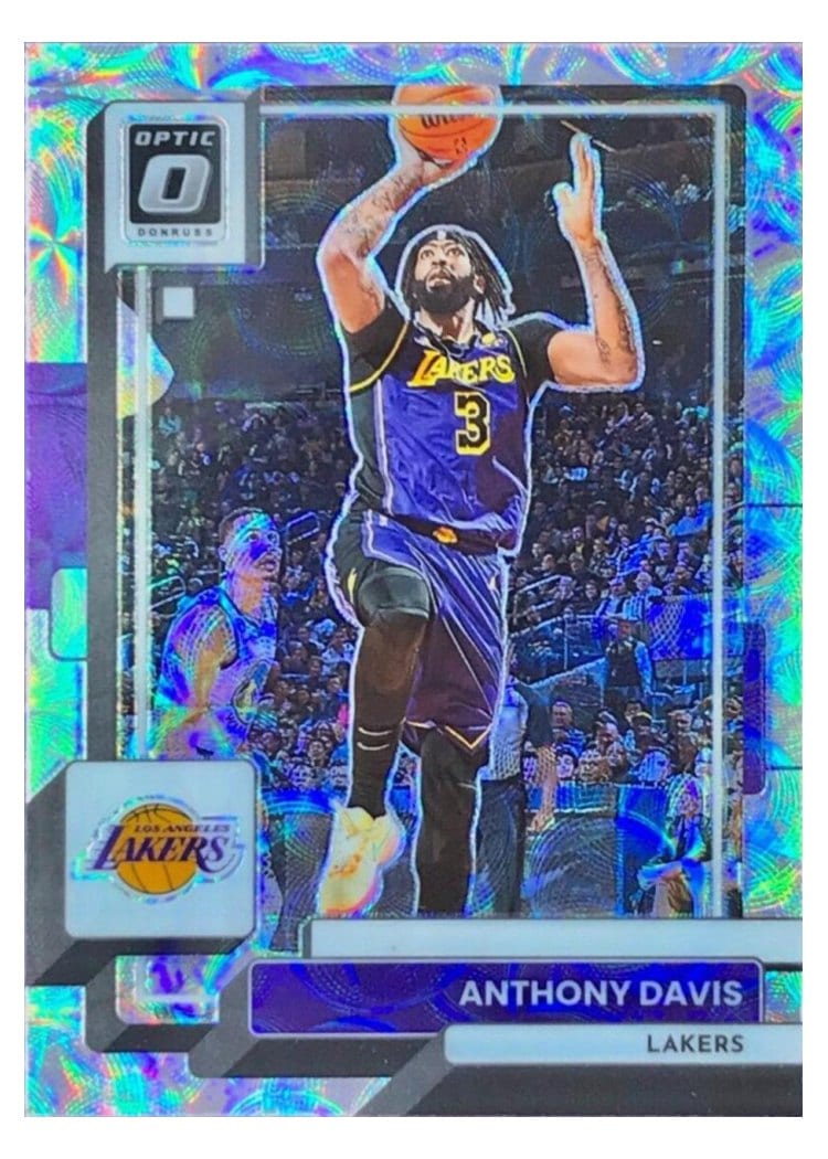 2022-23 Donruss Optic Base Set Anthony Davis #122 card