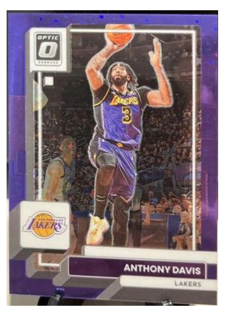 2022-23 Donruss Optic Base Set Anthony Davis #122 card