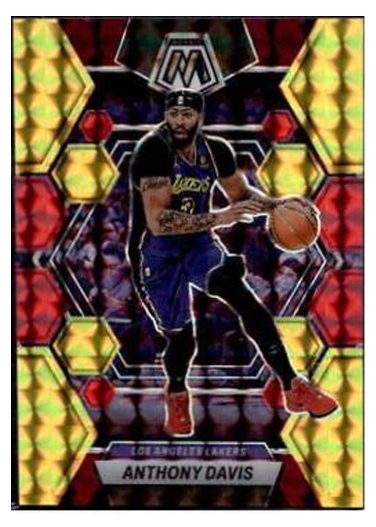 2022-23 Panini Mosaic Base Set Anthony Davis #110 card