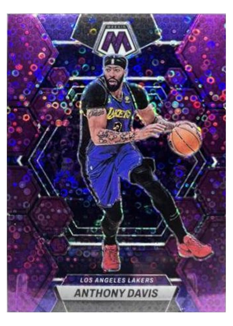 2022-23 Panini Mosaic Base Set Anthony Davis #110 card
