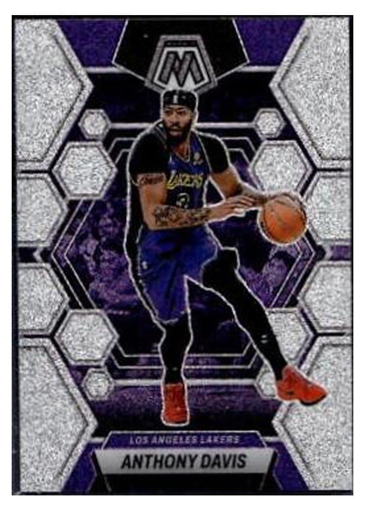 2022-23 Panini Mosaic Base Set Anthony Davis #110 card