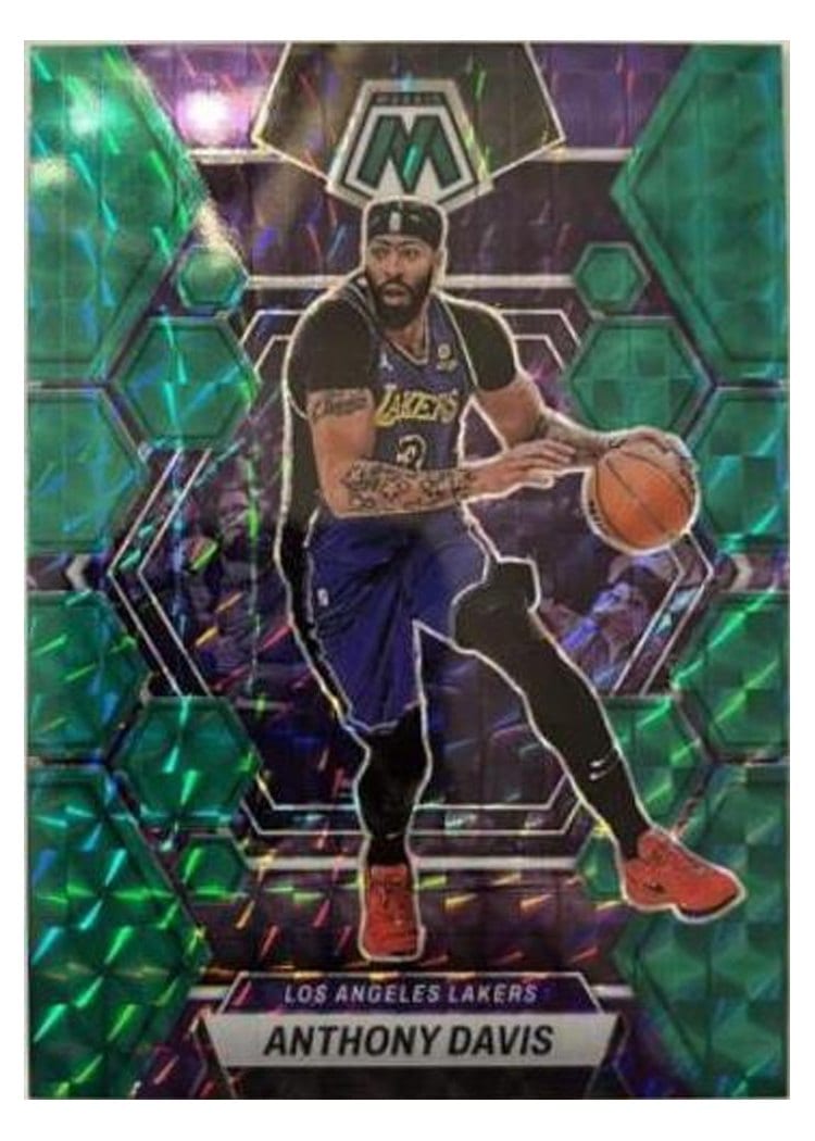2022-23 Panini Mosaic Base Set Anthony Davis #110 card