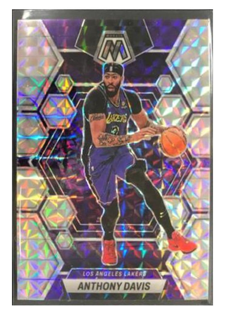 2022-23 Panini Mosaic Base Set Anthony Davis #110 card