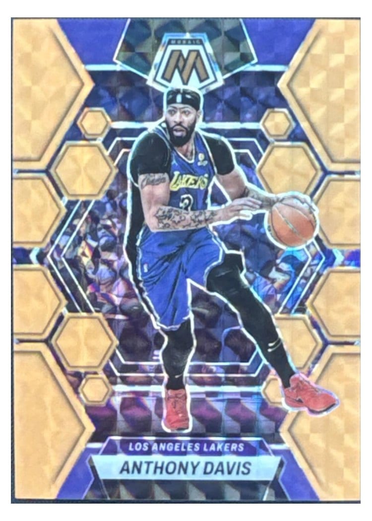 2022-23 Panini Mosaic Base Set Anthony Davis #110 card