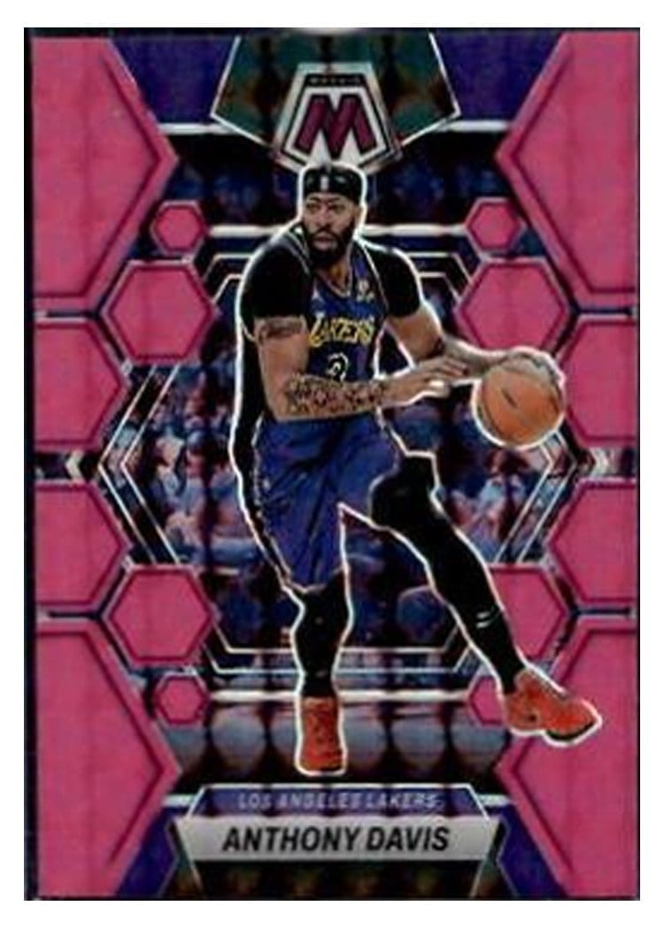 2022-23 Panini Mosaic Base Set Anthony Davis #110 card