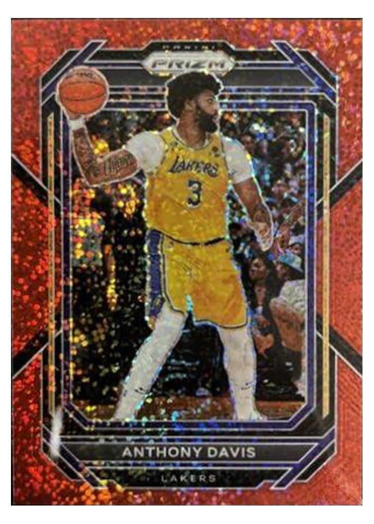 2022-23 Panini Prizm Base Set Anthony Davis #122 card