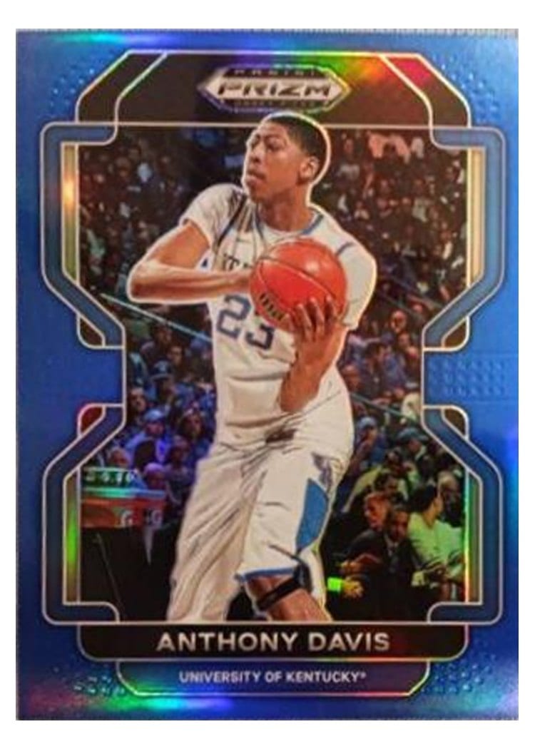 2022-23 Panini Prizm Base Set Anthony Davis #122 card