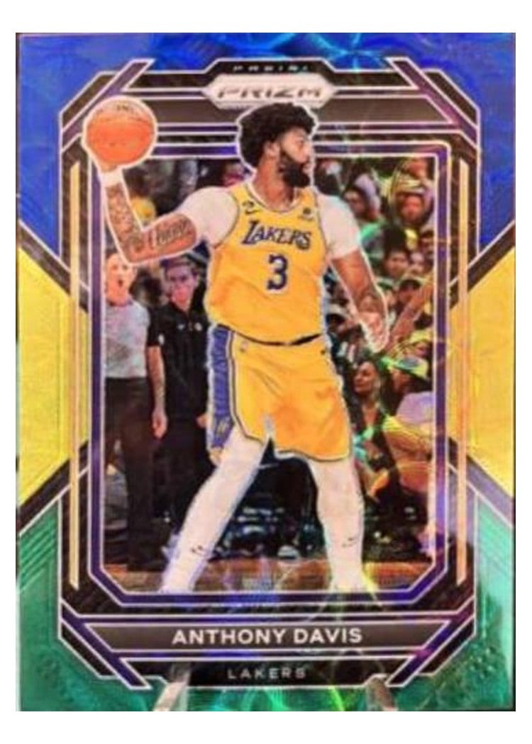 2022-23 Panini Prizm Base Set Anthony Davis #122 card