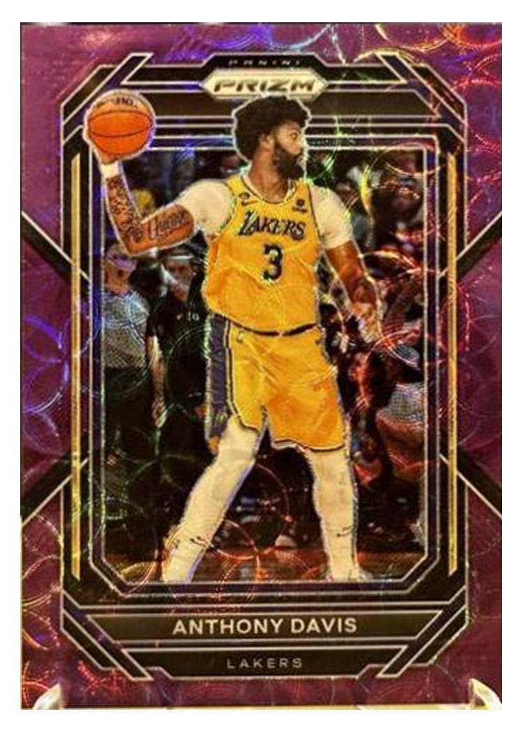 2022-23 Panini Prizm Base Set Anthony Davis #122 card