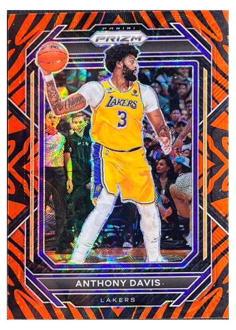 2022-23 Panini Prizm Base Set Anthony Davis #122 card