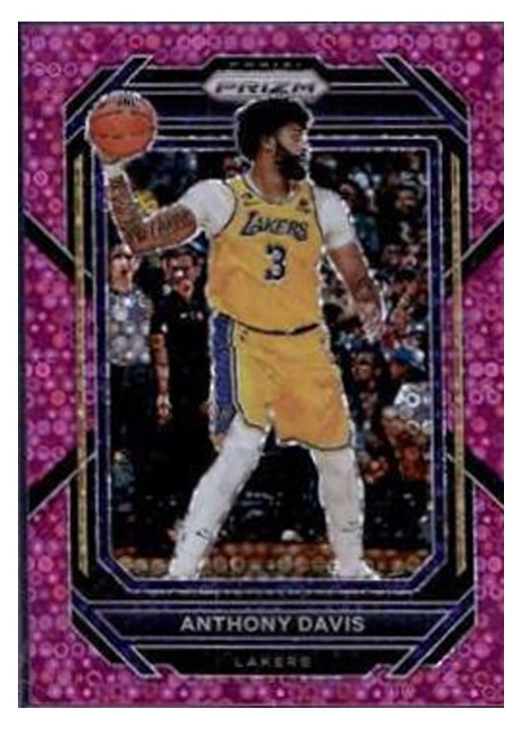 2022-23 Panini Prizm Base Set Anthony Davis #122 card