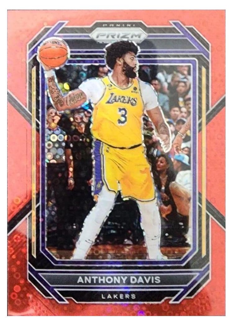 2022-23 Panini Prizm Base Set Anthony Davis #122 card