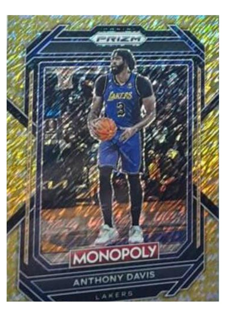 2022-23 Panini Prizm Base Set Anthony Davis #122 card