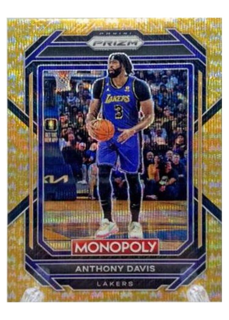 2022-23 Panini Prizm Base Set Anthony Davis #122 card