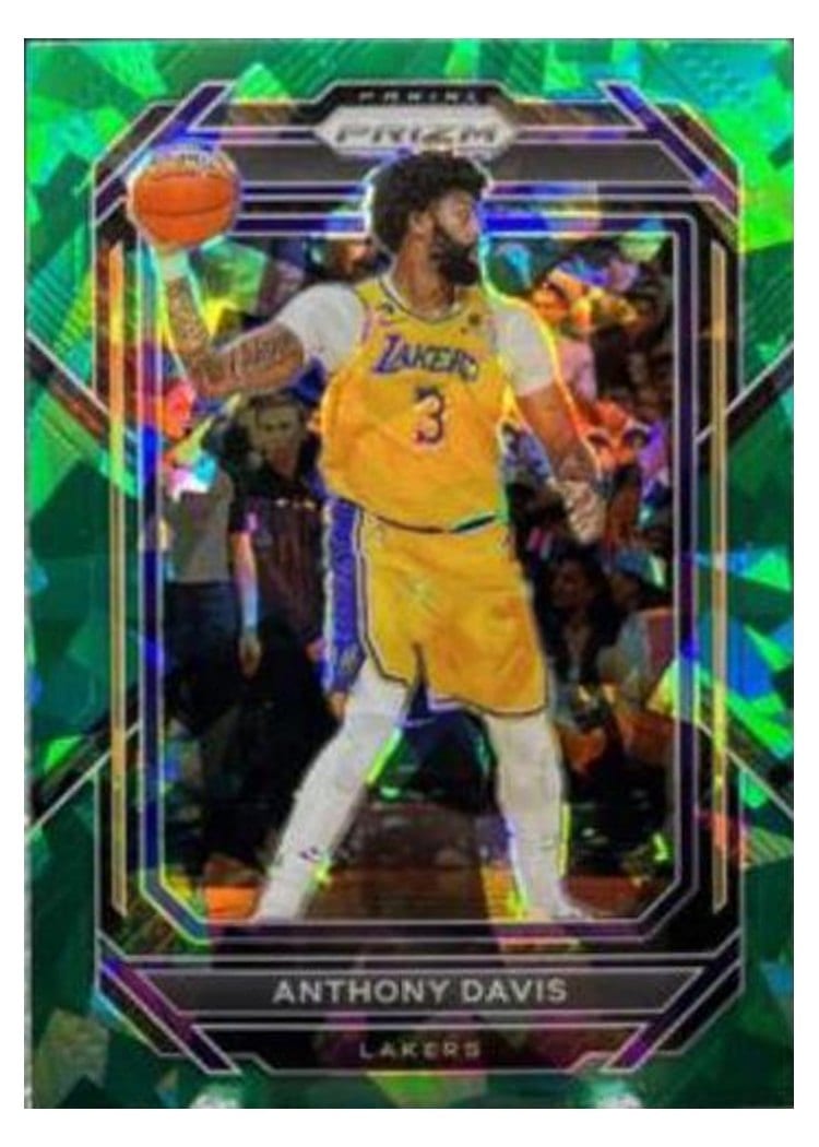 2022-23 Panini Prizm Base Set Anthony Davis #122 card