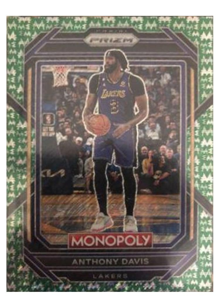 2022-23 Panini Prizm Base Set Anthony Davis #122 card