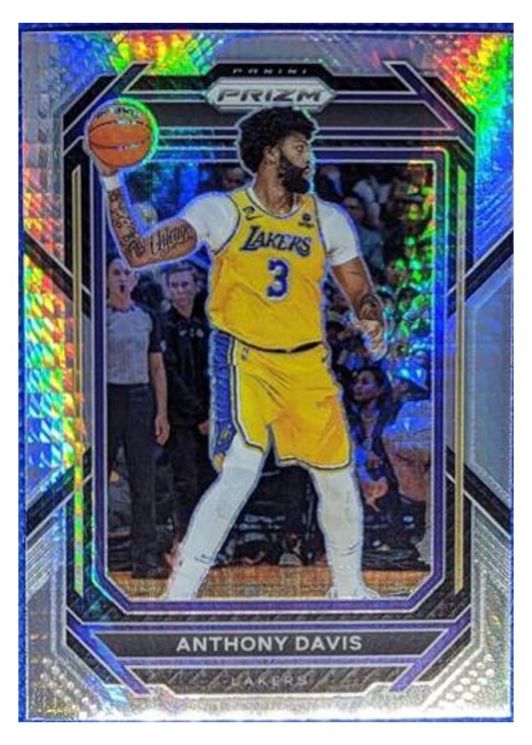 2022-23 Panini Prizm Base Set Anthony Davis #122 card