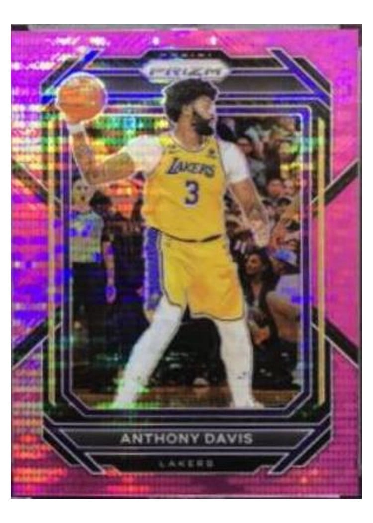 2022-23 Panini Prizm Base Set Anthony Davis #122 card