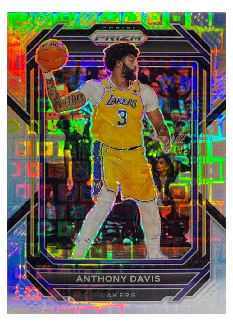 2022-23 Panini Prizm Base Set Anthony Davis #122 card